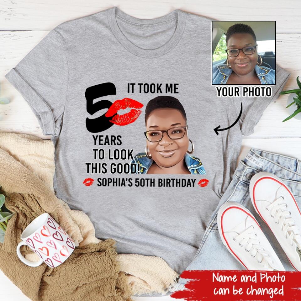 50th Birthday Shirts, Custom Birthday Shirts, Turning 50 Shirt, Gifts For Women Turning 50, 50 And Fabulous Shirt, 1972 Shirt, 50th Birthday Shirts For Her