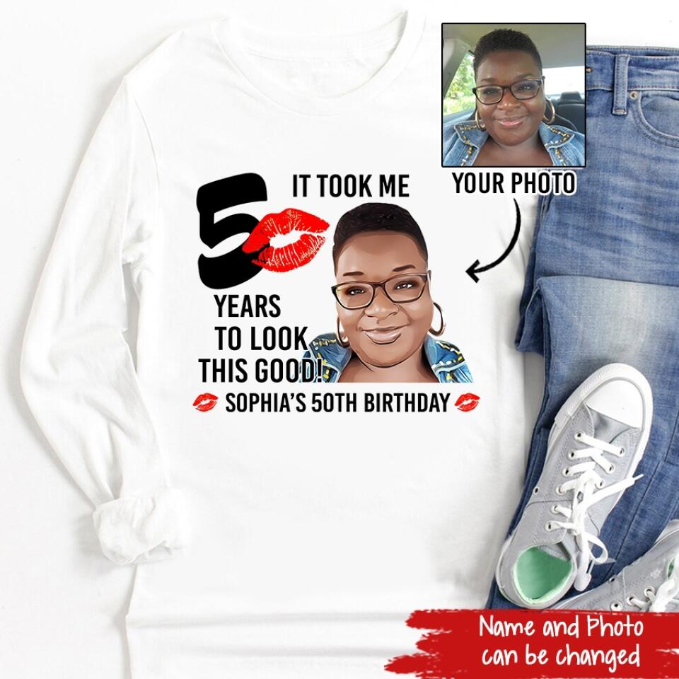 50th Birthday Shirts, Custom Birthday Shirts, Turning 50 Shirt, Gifts For Women Turning 50, 50 And Fabulous Shirt, 1972 Shirt, 50th Birthday Shirts For Her