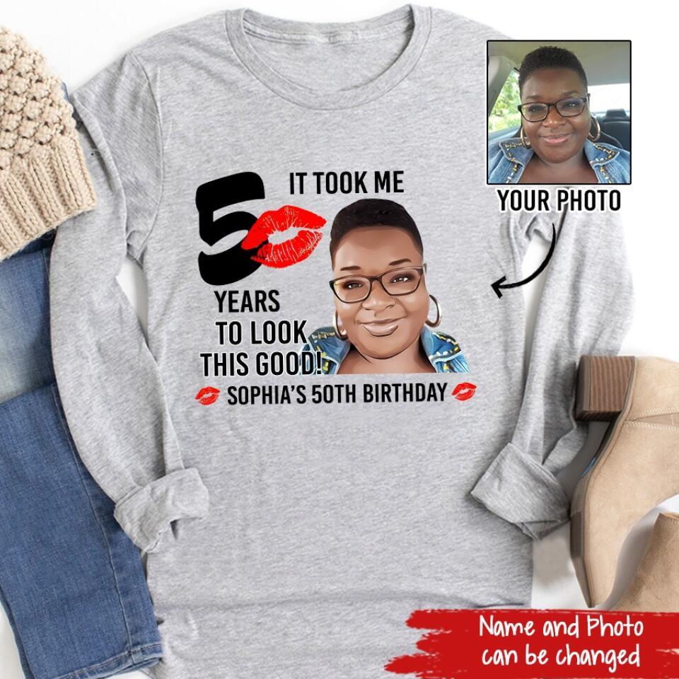 50th Birthday Shirts, Custom Birthday Shirts, Turning 50 Shirt, Gifts For Women Turning 50, 50 And Fabulous Shirt, 1972 Shirt, 50th Birthday Shirts For Her