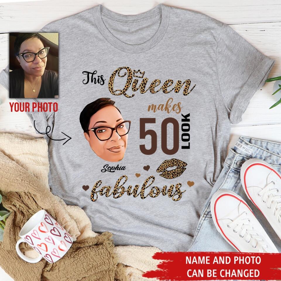 50th Birthday Shirts, Custom Birthday Shirts, Turning 50 Shirt, Gifts For Women Turning 50, 50 And Fabulous Shirt, 1972 Shirt, 50th Birthday Shirts For Her