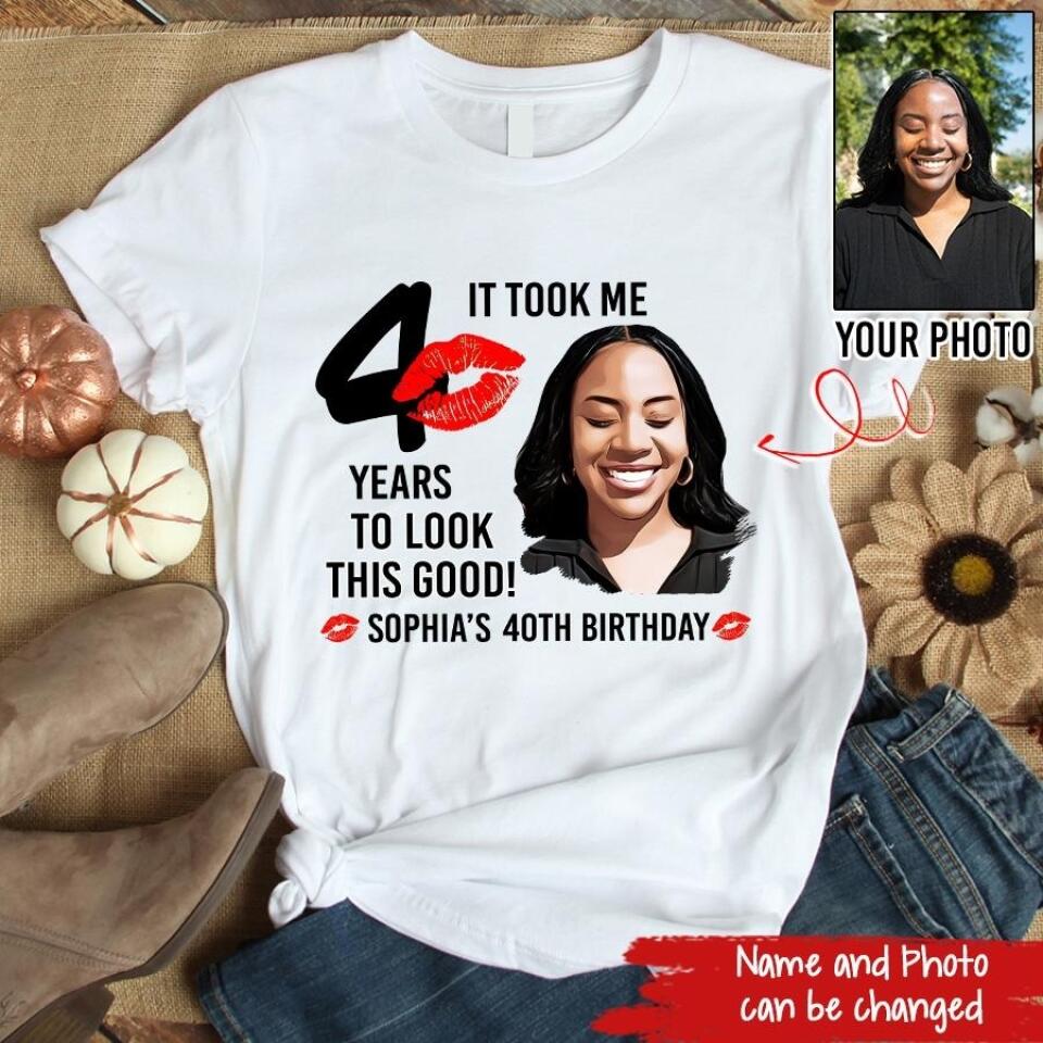40th Birthday Shirts, Custom Birthday Shirts, Turning 40 Shirt, Gifts For Women Turning 40, 40 And Fabulous Shirt, 1982 Shirt, 40th Birthday Shirts For Her