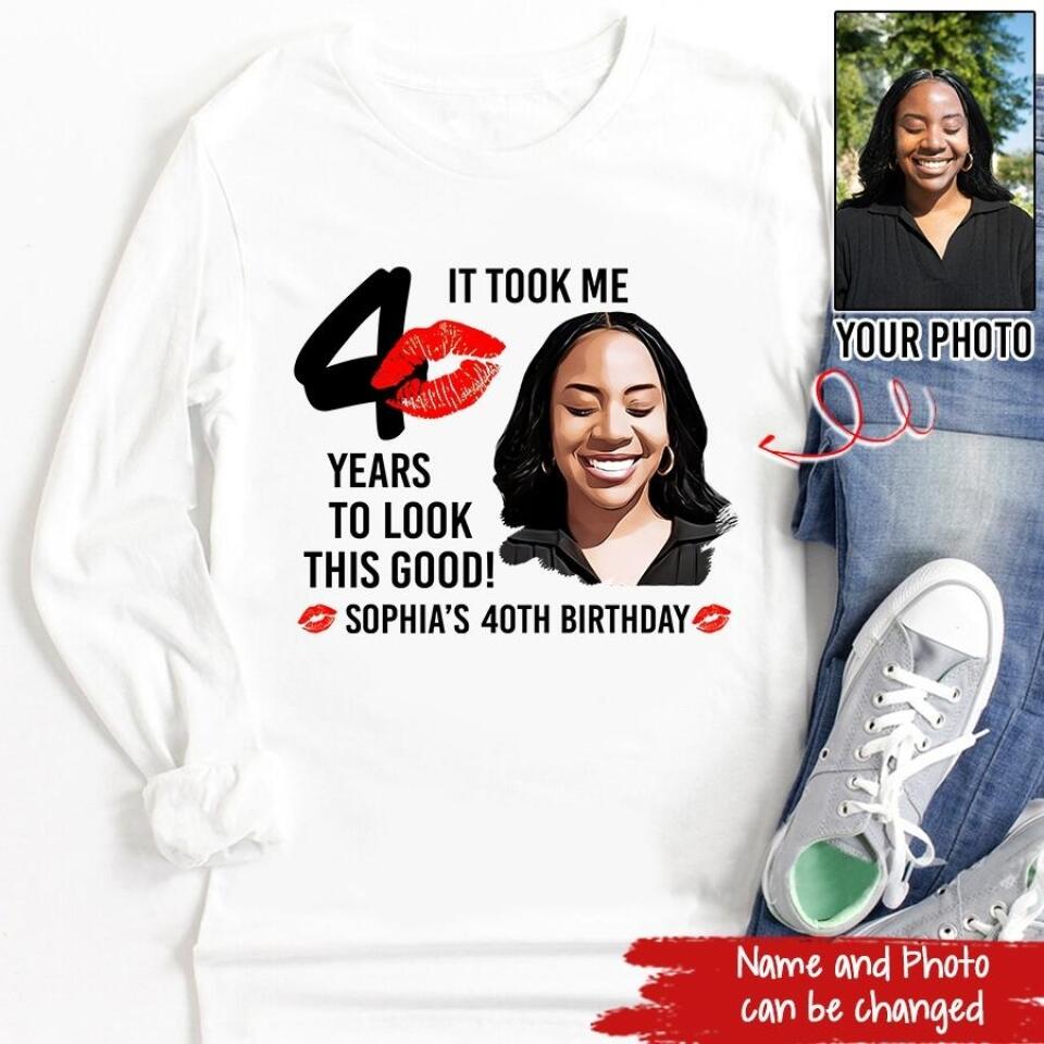 40th Birthday Shirts, Custom Birthday Shirts, Turning 40 Shirt, Gifts For Women Turning 40, 40 And Fabulous Shirt, 1982 Shirt, 40th Birthday Shirts For Her