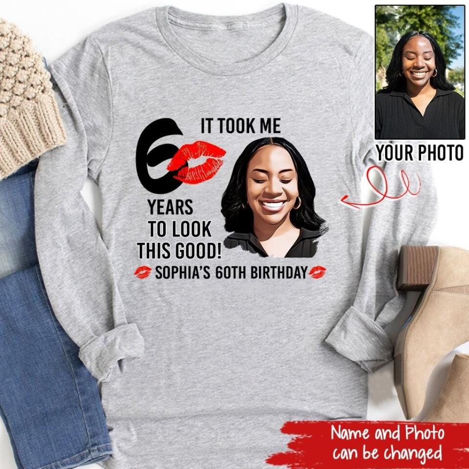 60th Birthday Shirts, Custom Birthday Shirts, Turning 60 Shirt, Gifts For Women Turning 60, 60 And Fabulous Shirt, 1962 Shirt, 60th Birthday Shirts For Her