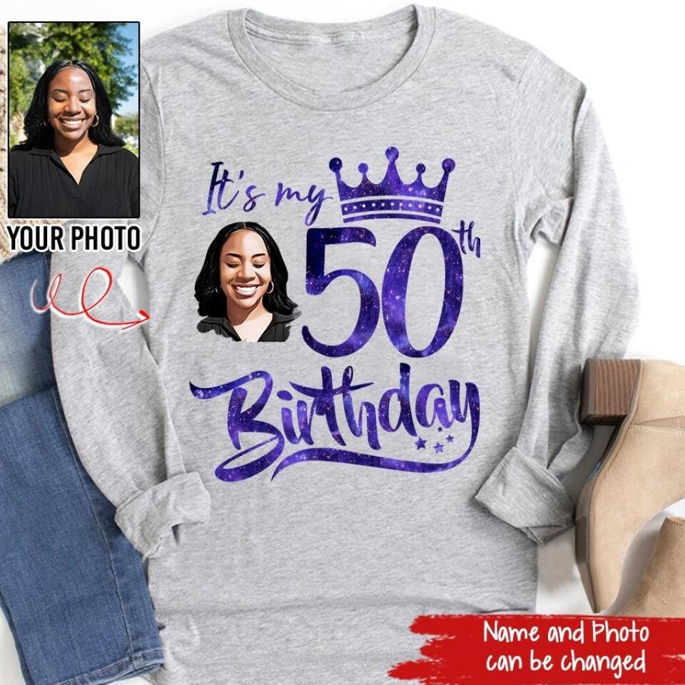 50th Birthday Shirts, Custom Birthday Shirts, Turning 50 Shirt, Gifts For Women Turning 50, 50 And Fabulous Shirt, 1972 Shirt, 50th Birthday Shirts For Her