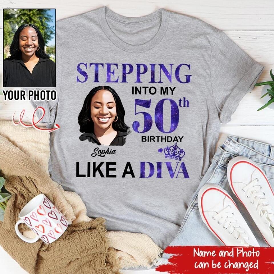 50th Birthday Shirts, Custom Birthday Shirts, Turning 50 Shirt, Gifts For Women Turning 50, 50 And Fabulous Shirt, 1975 Shirt, 50th Birthday Shirts For Her