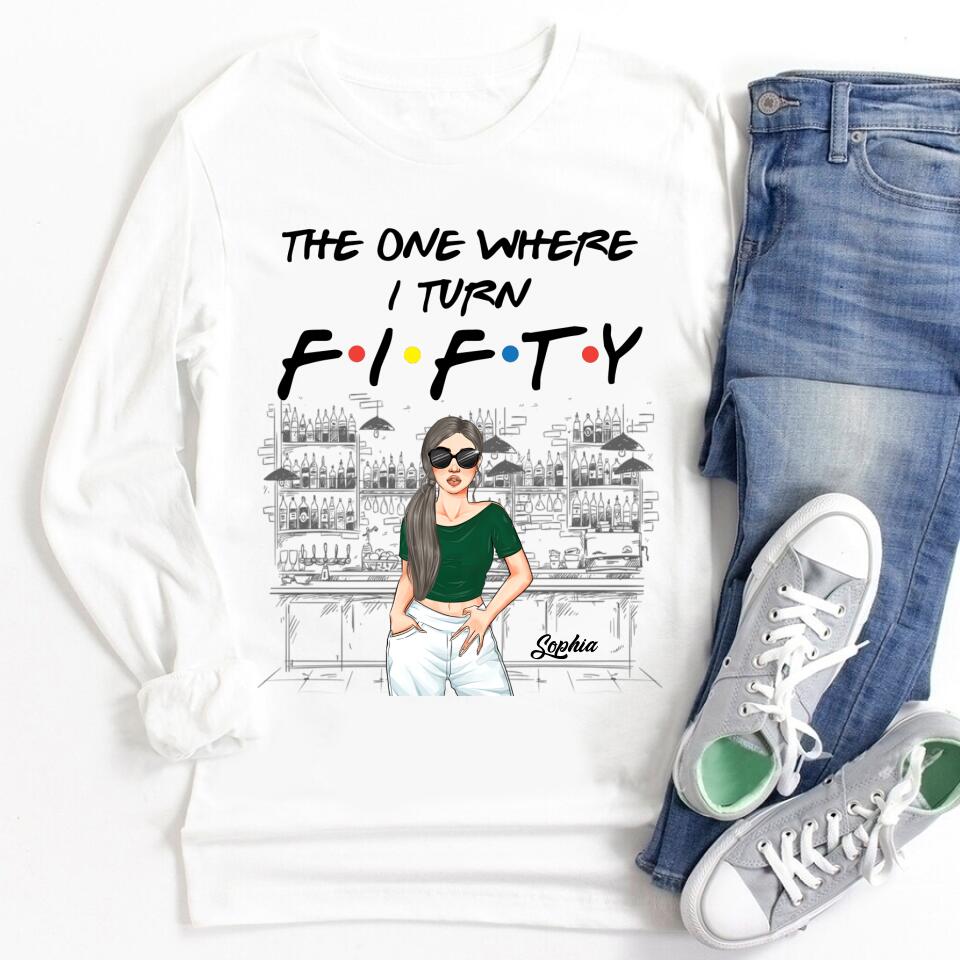 Hello Fifty Shirt - 50th Birthday Shirts, Custom Birthday Shirts, Turning 50 Shirt, Gifts For Women Turning 50, 50 And Fabulous Shirt, 1972 Shirt, 50th Birthday Shirts For Her