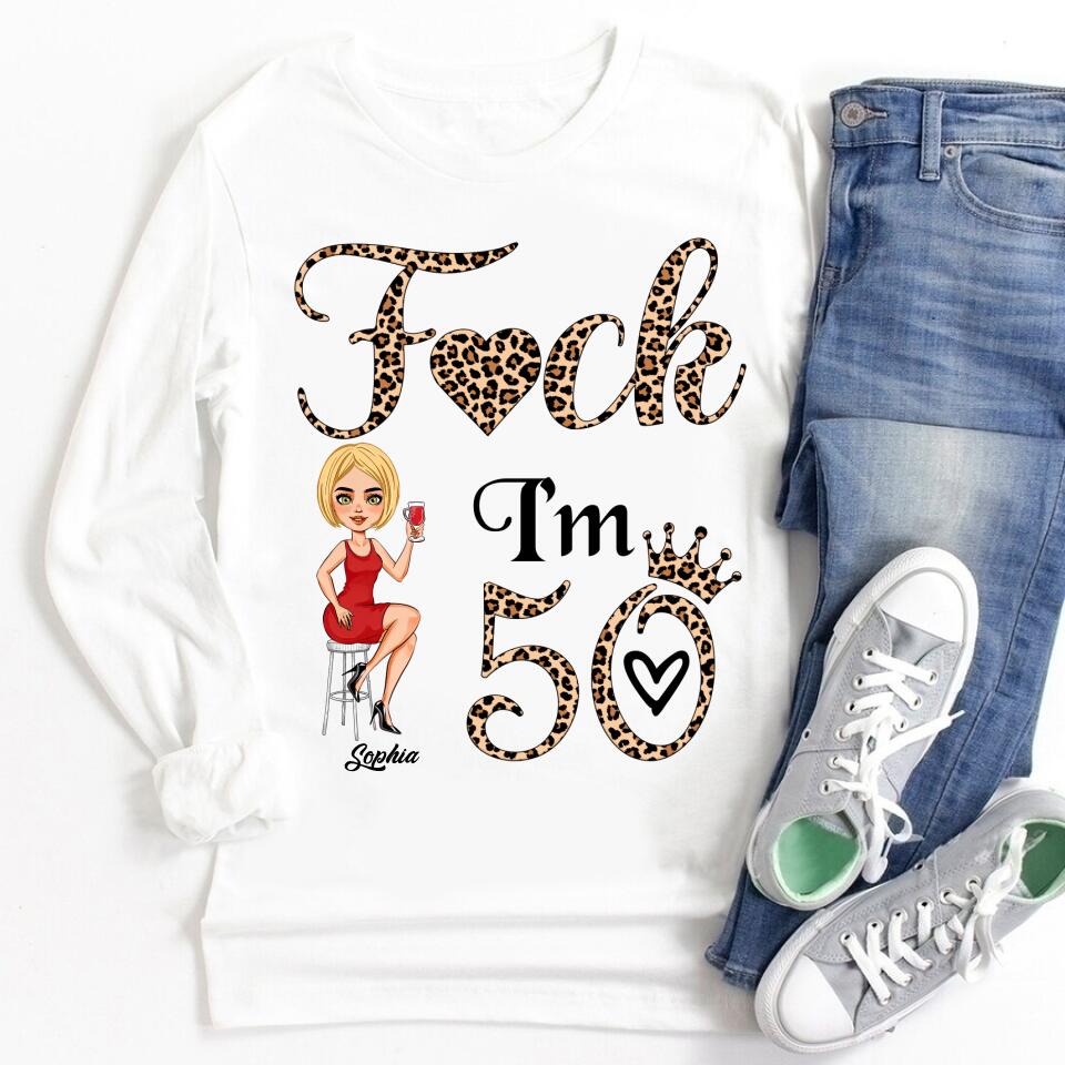 I&#39;m 50 Shirt - 50th Birthday Shirts, Custom Birthday Shirts, Turning 50 Shirt, Gifts For Women Turning 50, 50 And Fabulous Shirt, 1972 Shirt, 50th Birthday Shirts For Her