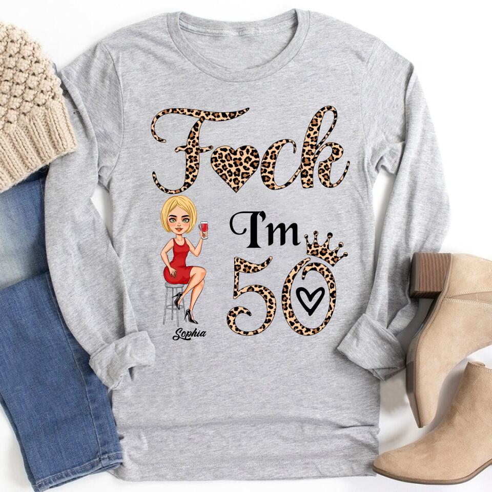 I&#39;m 50 Shirt - 50th Birthday Shirts, Custom Birthday Shirts, Turning 50 Shirt, Gifts For Women Turning 50, 50 And Fabulous Shirt, 1972 Shirt, 50th Birthday Shirts For Her