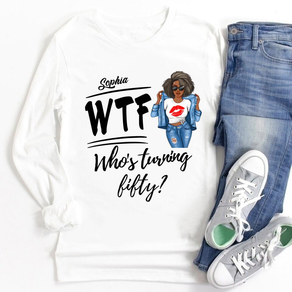 50th Birthday Shirts, Custom Birthday Shirts, Turning 50 Shirt, Gifts For Women Turning 50, 50 And Fabulous Shirt, 1972 Shirt, 50th Birthday Shirts For Her