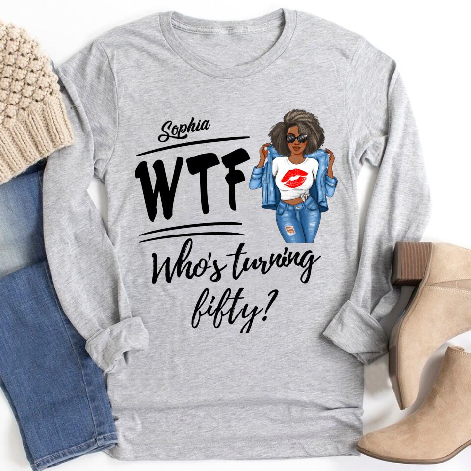 50th Birthday Shirts, Custom Birthday Shirts, Turning 50 Shirt, Gifts For Women Turning 50, 50 And Fabulous Shirt, 1972 Shirt, 50th Birthday Shirts For Her