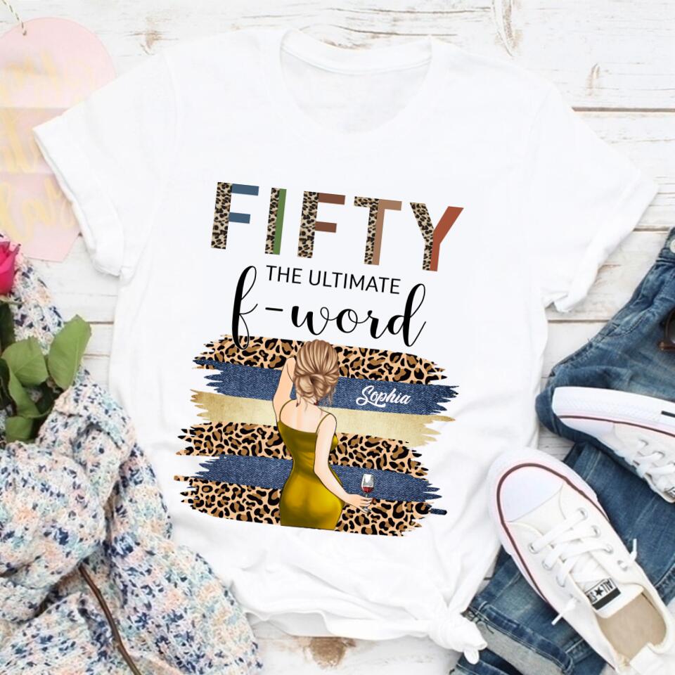 Fifty Shirt - 50th Birthday Shirts, Custom Birthday Shirts, Turning 50 Shirt, Gifts For Women Turning 50, 50 And Fabulous Shirt, 1972 Shirt, 50th Birthday Shirts For Her