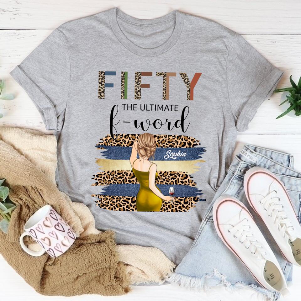 Fifty Shirt - 50th Birthday Shirts, Custom Birthday Shirts, Turning 50 Shirt, Gifts For Women Turning 50, 50 And Fabulous Shirt, 1972 Shirt, 50th Birthday Shirts For Her