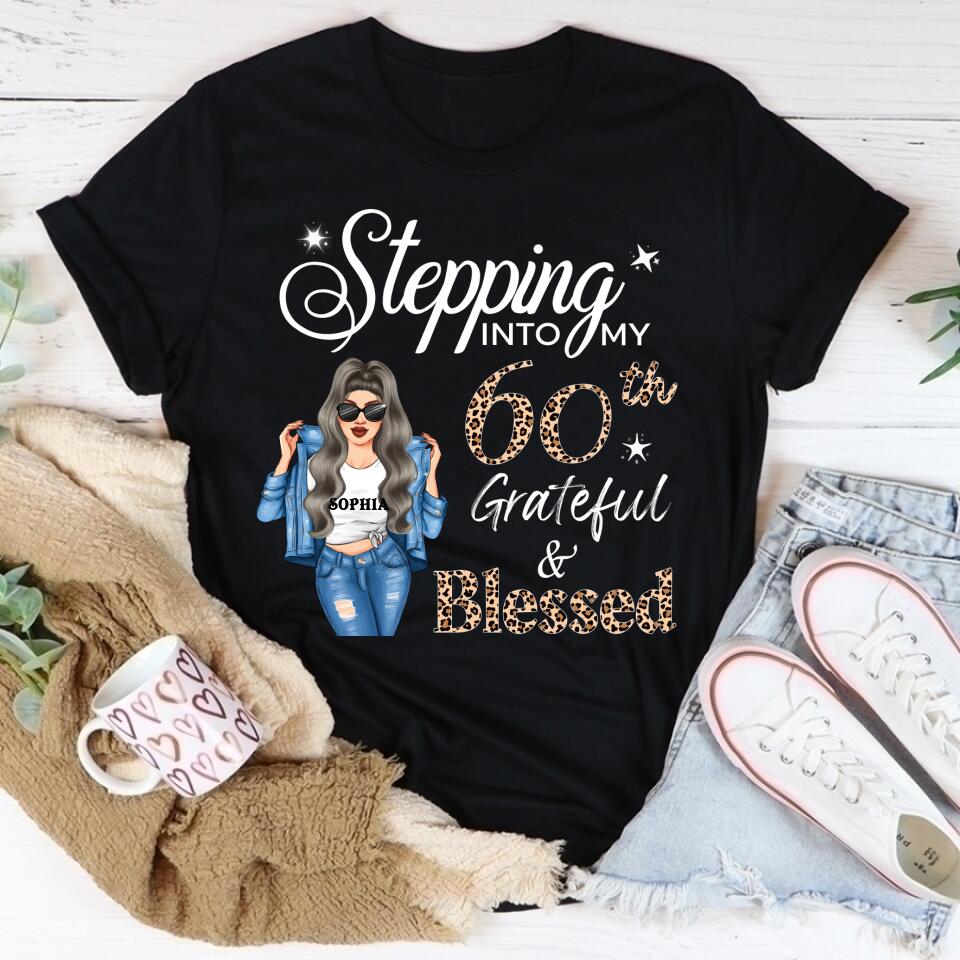 Stepping Into My 60th Birthday, Vintage 1962 Shirt, 60th Birthday Unique Gifts For Woman, 60th Birthday Ideas, Turning 60 Years Old Cotton Shirt