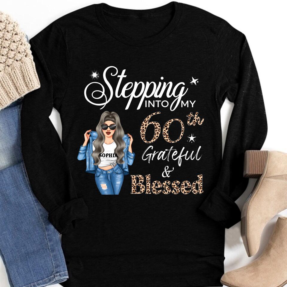 Stepping Into My 60th Birthday, Vintage 1962 Shirt, 60th Birthday Unique Gifts For Woman, 60th Birthday Ideas, Turning 60 Years Old Cotton Shirt