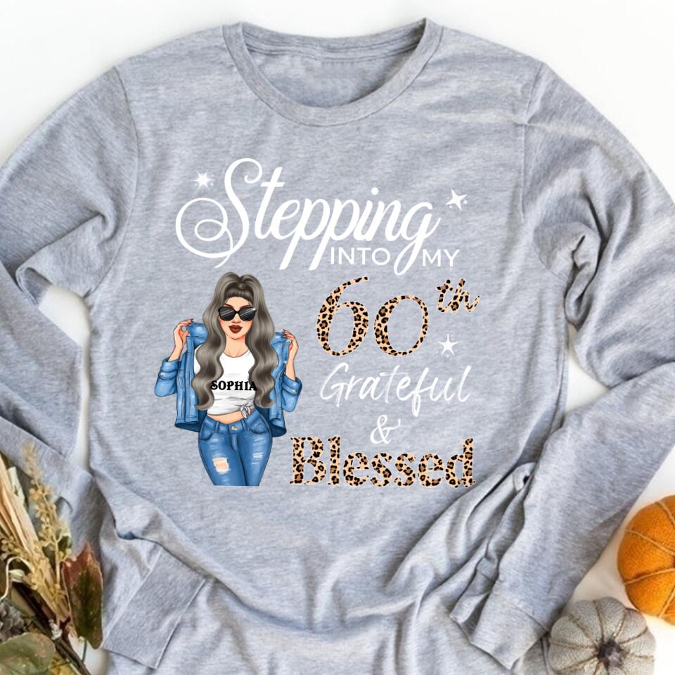 Stepping Into My 60th Birthday, Vintage 1962 Shirt, 60th Birthday Unique Gifts For Woman, 60th Birthday Ideas, Turning 60 Years Old Cotton Shirt