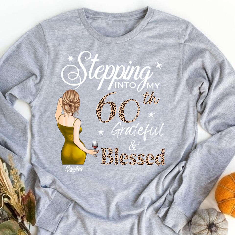 Stepping Into My 60th Birthday, Vintage 1962 Shirt, 60th Birthday Unique Gifts For Woman, 60th Birthday Ideas, Turning 60 Years Old Cotton Shirt