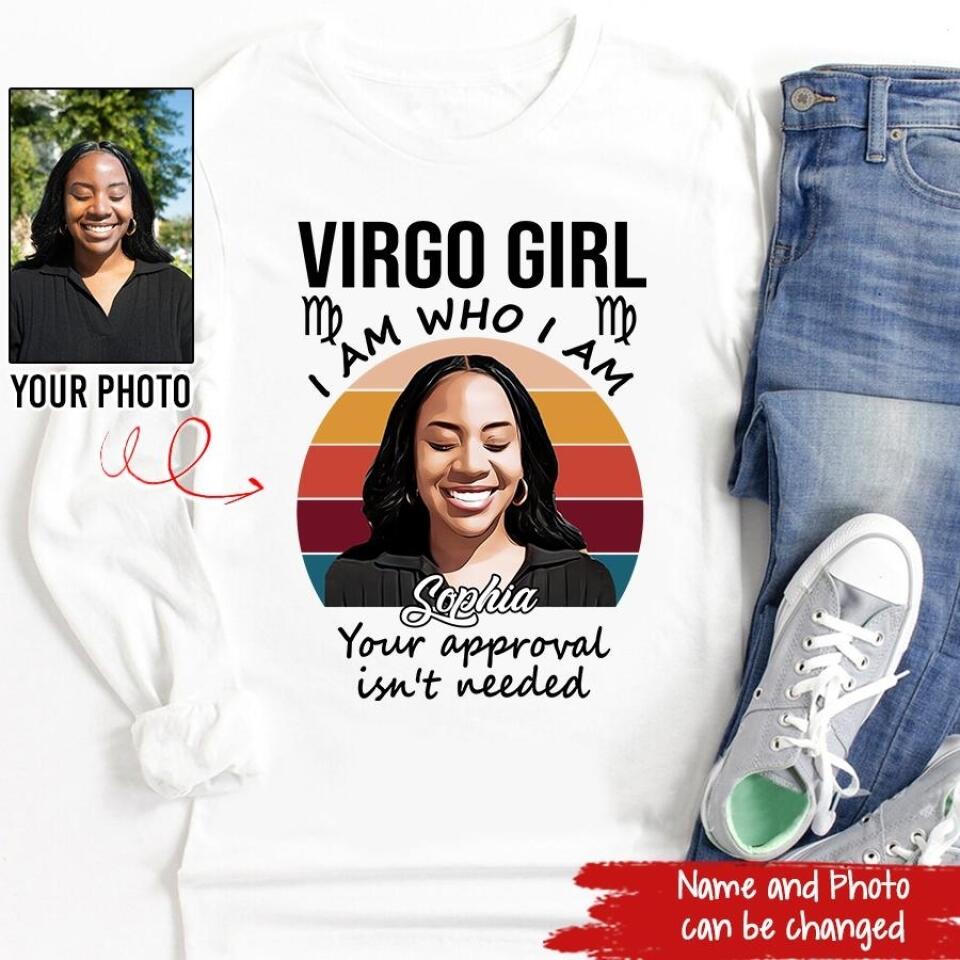 Custom Birthday Shirt, Virgo Zodiac t shirt, Virgo Birthday shirt, Virgo t shirts for ladies, Virgo queen t shirt, Virgo Queen Birthday shirt