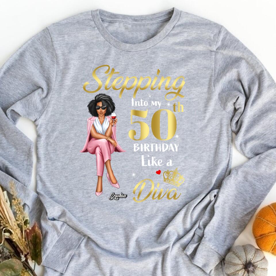 50th Birthday Shirts, Custom Birthday Shirts, Turning 50 Shirt, Gifts For Women Turning 50, 50 And Fabulous Shirt, 1972 Shirt, 50th Birthday Shirts For Her