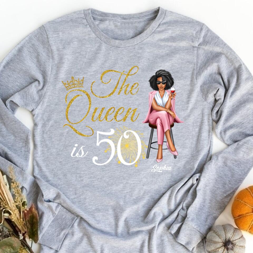 50th Birthday Shirts, Custom Birthday Shirts, Turning 50 Shirt, Gifts For Women Turning 50, 50 And Fabulous Shirt, 1972 Shirt, 50th Birthday Shirts For Her