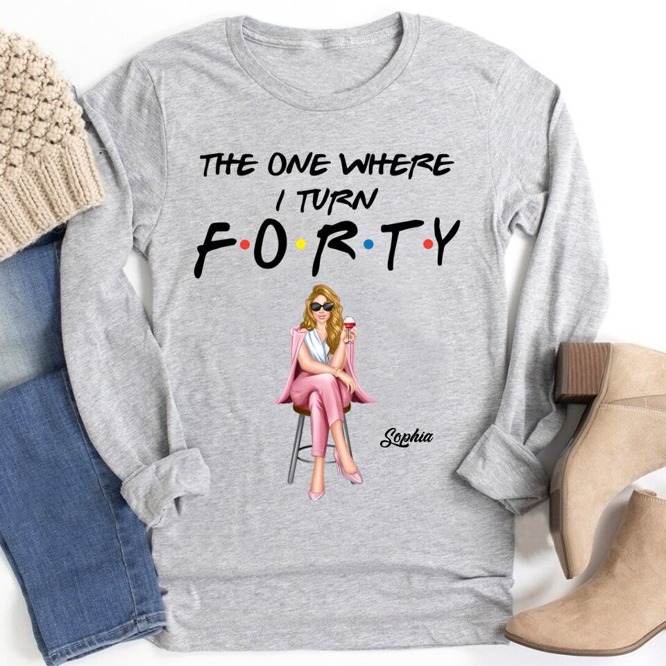 40th Birthday Shirts, Custom Birthday Shirts, Turning 40 Shirt, Gifts For Women Turning 40, 40 And Fabulous Shirt, 1982 Shirt, 40th Birthday Shirts For Her