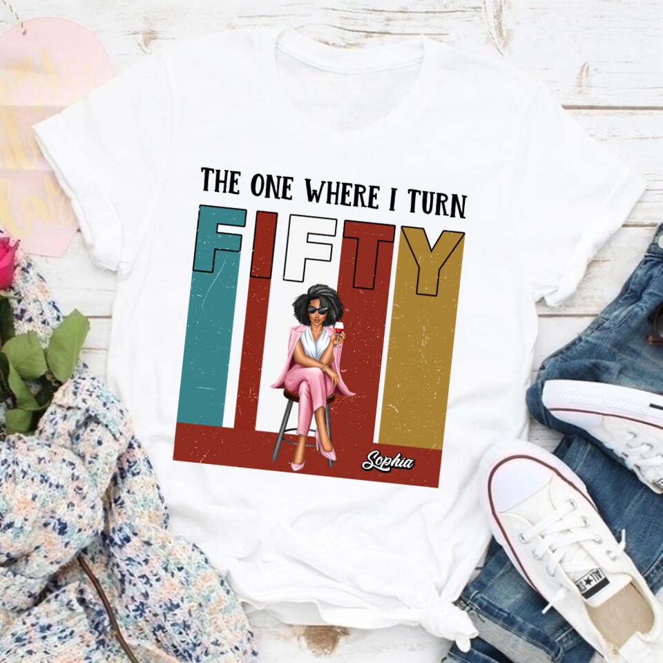 50th Birthday Shirts, Custom Birthday Shirts, Turning 50 Shirt, Gifts For Women Turning 50, 50 And Fabulous Shirt, 1972 Shirt, 50th Birthday Shirts For Her