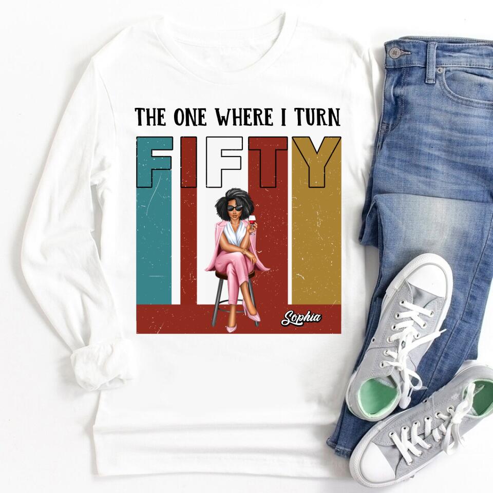 50th Birthday Shirts, Custom Birthday Shirts, Turning 50 Shirt, Gifts For Women Turning 50, 50 And Fabulous Shirt, 1972 Shirt, 50th Birthday Shirts For Her