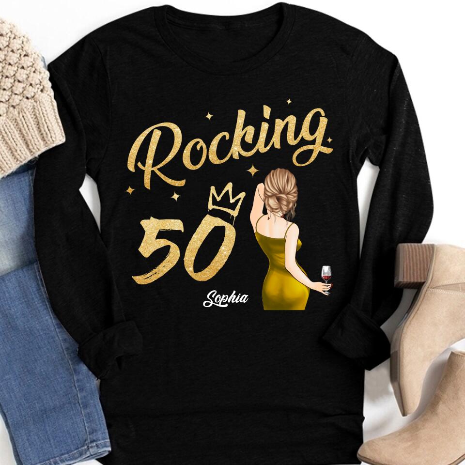 50th Birthday Shirts, Custom Birthday Shirts, Turning 50 Shirt, Gifts For Women Turning 50, 50 And Fabulous Shirt, 1972 Shirt, 50th Birthday Shirts For Her