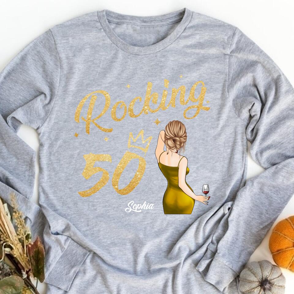 50th Birthday Shirts, Custom Birthday Shirts, Turning 50 Shirt, Gifts For Women Turning 50, 50 And Fabulous Shirt, 1972 Shirt, 50th Birthday Shirts For Her