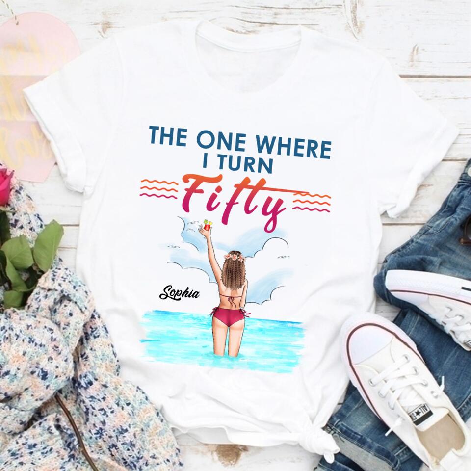 50th Birthday Shirts, Custom Birthday Shirts, Turning 50 Shirt, Gifts For Women Turning 50, 50 And Fabulous Shirt, 1972 Shirt, 50th Birthday Shirts For Her