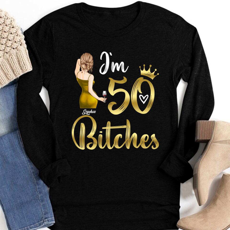 50th Birthday Shirts, Custom Birthday Shirts, Turning 50 Shirt, Gifts For Women Turning 50, 50 And Fabulous Shirt, 1972 Shirt, 50th Birthday Shirts For Her
