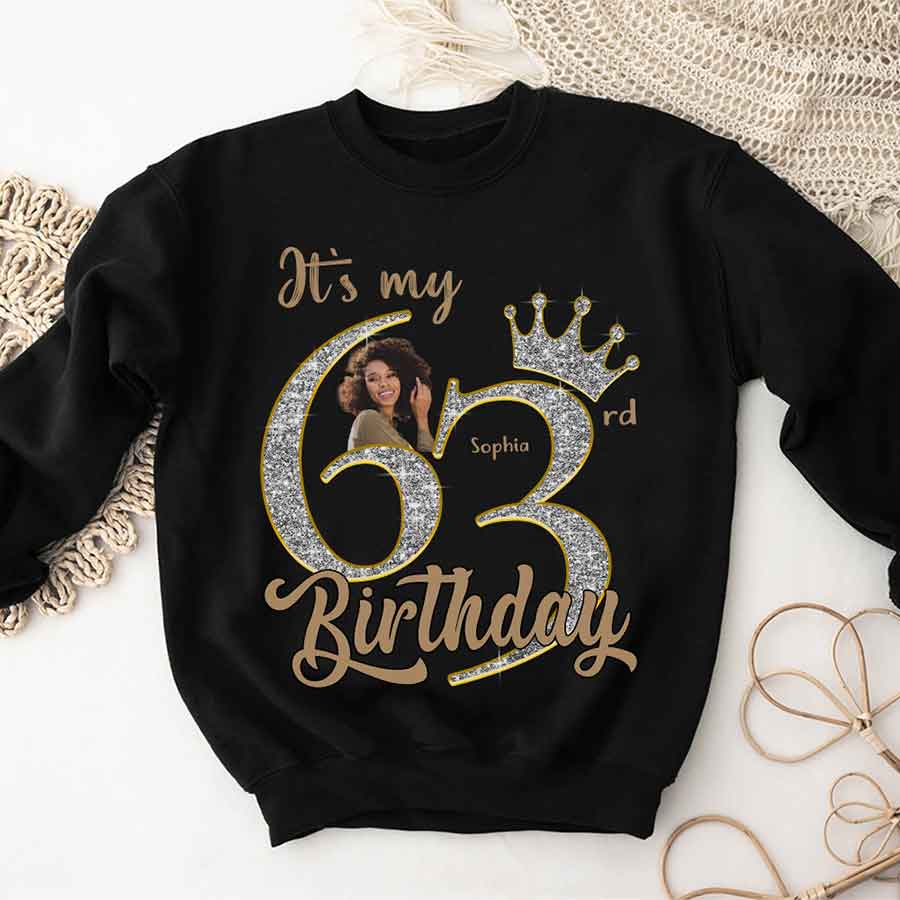 63rd Birthday Shirts, Custom Birthday Shirts, Turning 63 Shirt For Women, Turning 63 And Fabulous Shirt, 1962 Shirt, Best Gifts For Women Turning 63-YPT-HCT