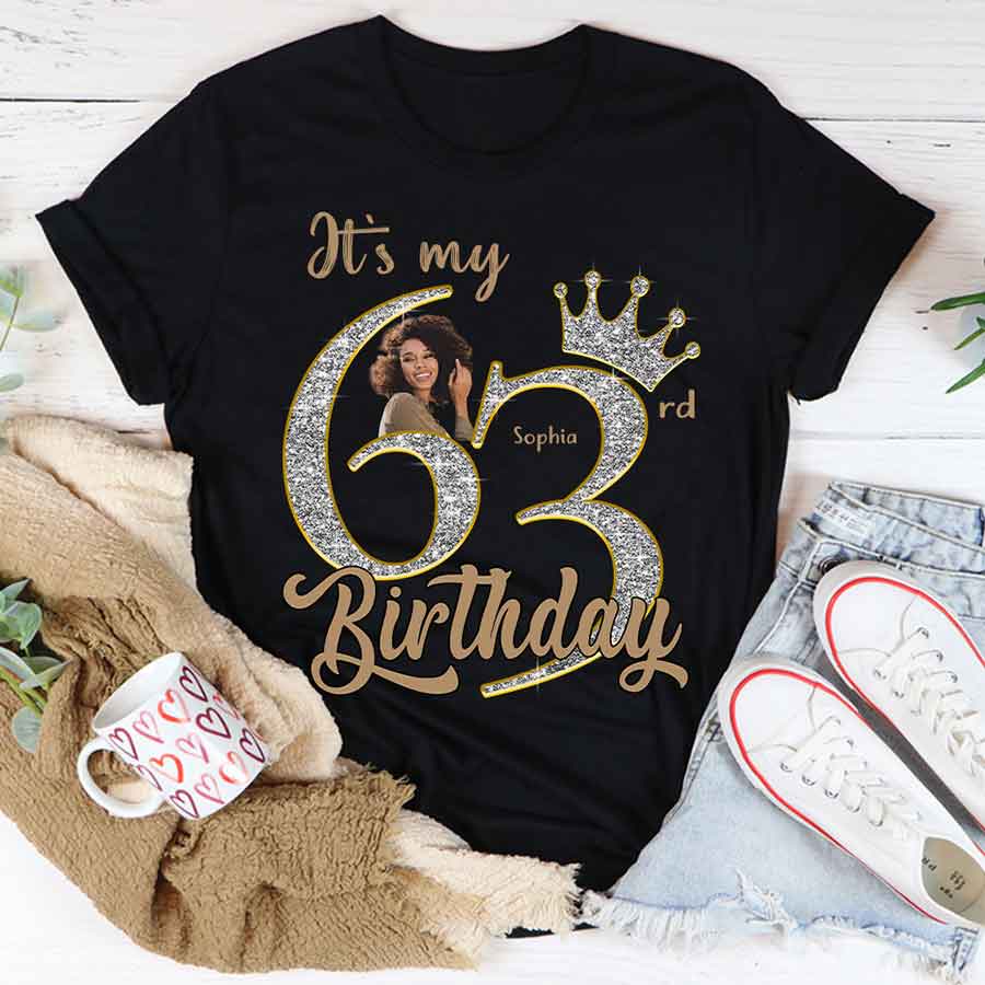 63rd Birthday Shirts, Custom Birthday Shirts, Turning 63 Shirt For Women, Turning 63 And Fabulous Shirt, 1962 Shirt, Best Gifts For Women Turning 63-YPT-HCT
