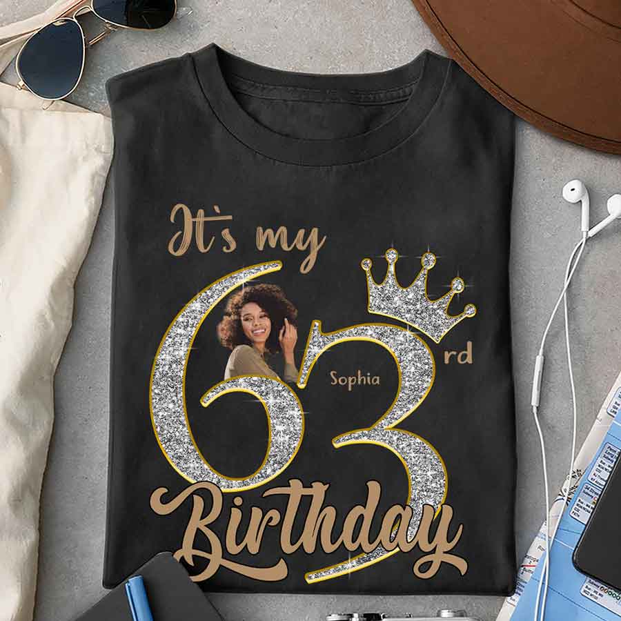 63rd Birthday Shirts, Custom Birthday Shirts, Turning 63 Shirt For Women, Turning 63 And Fabulous Shirt, 1962 Shirt, Best Gifts For Women Turning 63-YPT-HCT