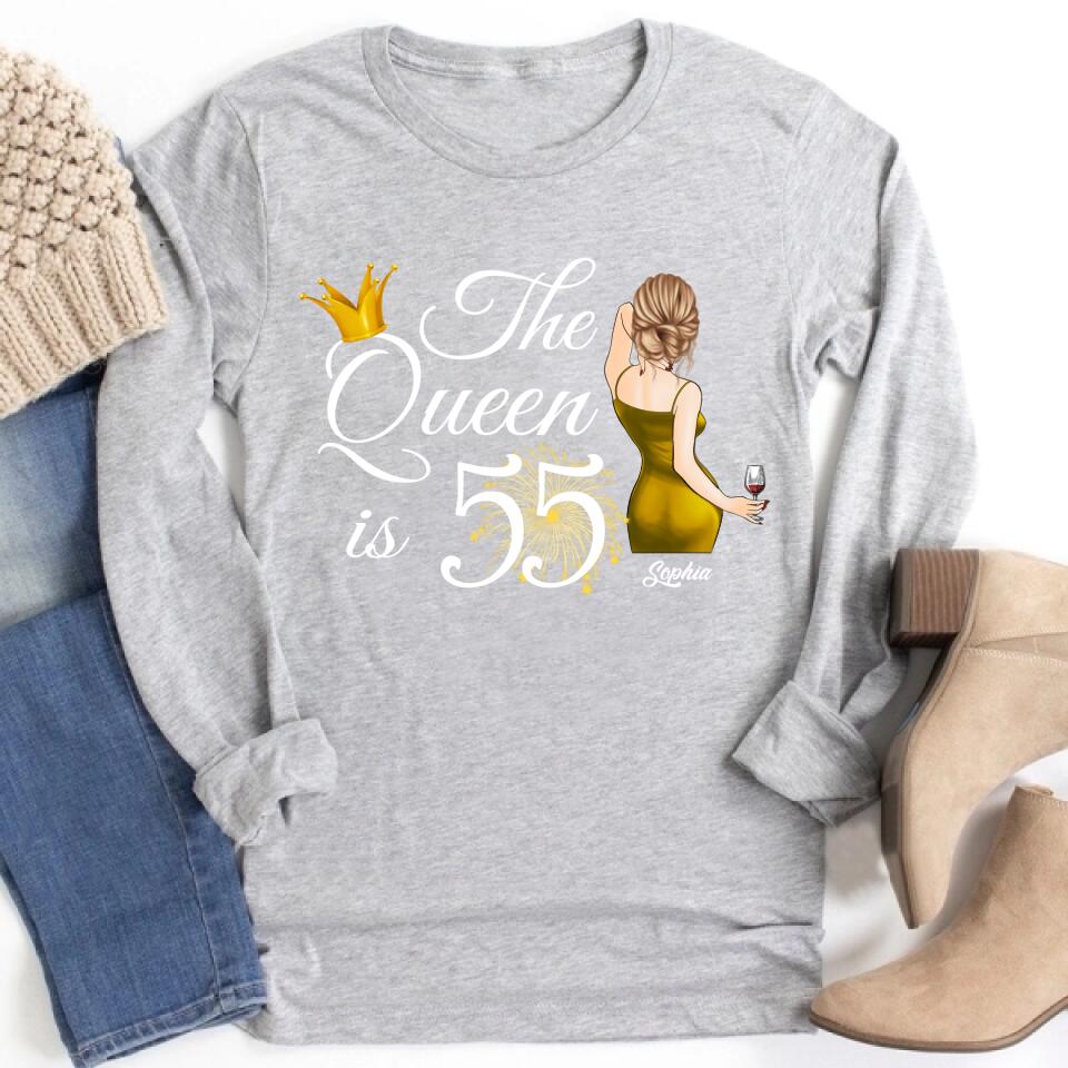 Custom Birthday Shirts, Chapter 55, Fabulous Since 1967 55th Birthday Unique T Shirt For Woman, Her Gifts For 55 Years Old, Turning 55 Birthday Cotton Shirt