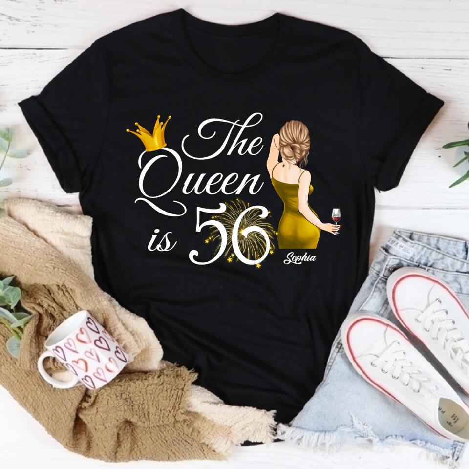 Custom Birthday Shirts, Chapter 56, Fabulous Since 1966 56th Birthday Unique T Shirt For Woman, Her Gifts For 56 Years Old, Turning 56 Birthday Cotton Shirt