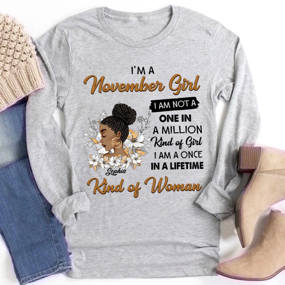 November Birthday Shirt, Custom Birthday Shirt, Queens are Born In November, November Birthday Shirts For Woman, November Birthday Gifts