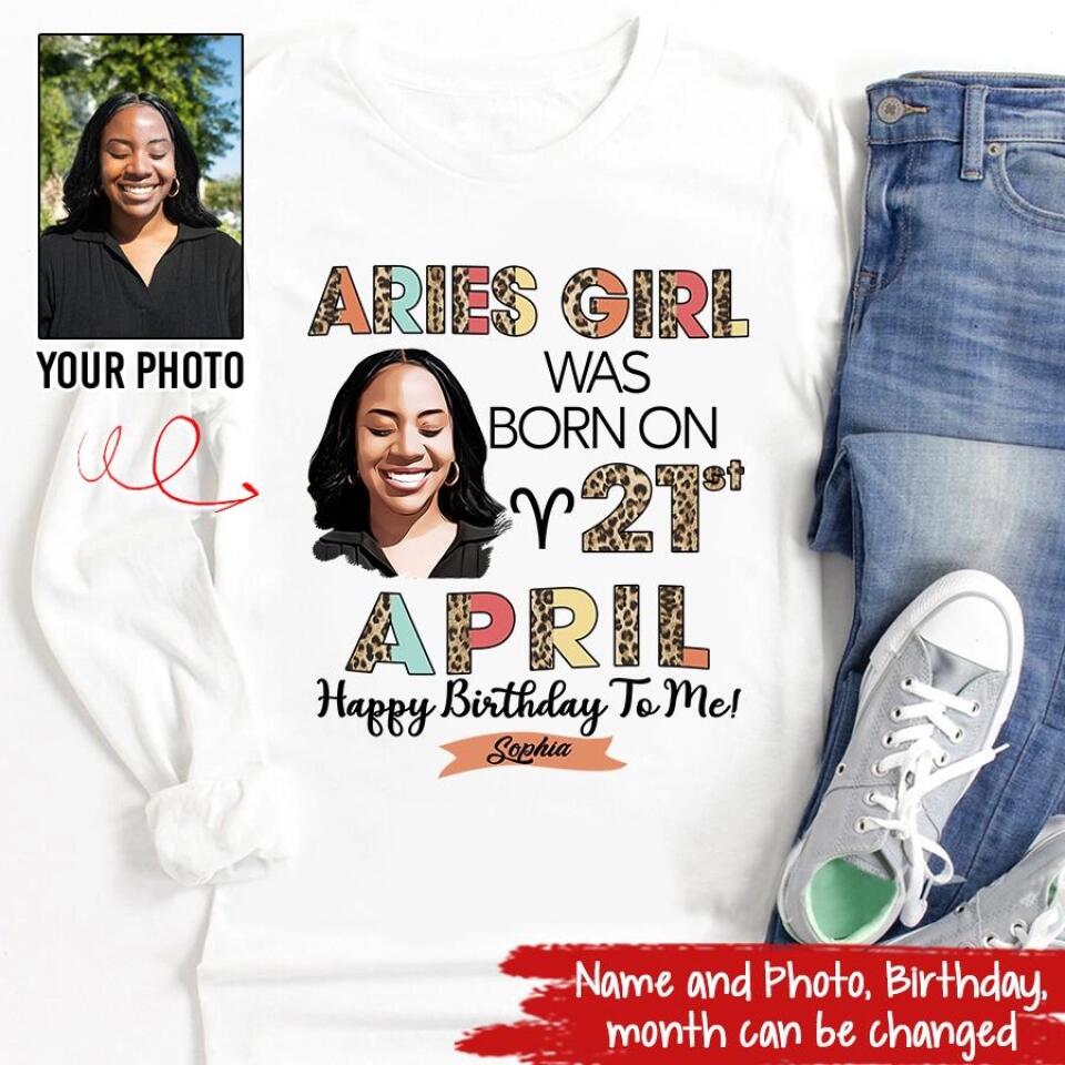 Custom Birthday Shirt, Aries Zodiac t shirt, Aries Birthday shirt, Aries t shirts for ladies, Aries queen t shirt, Aries Queen Birthday shirt
