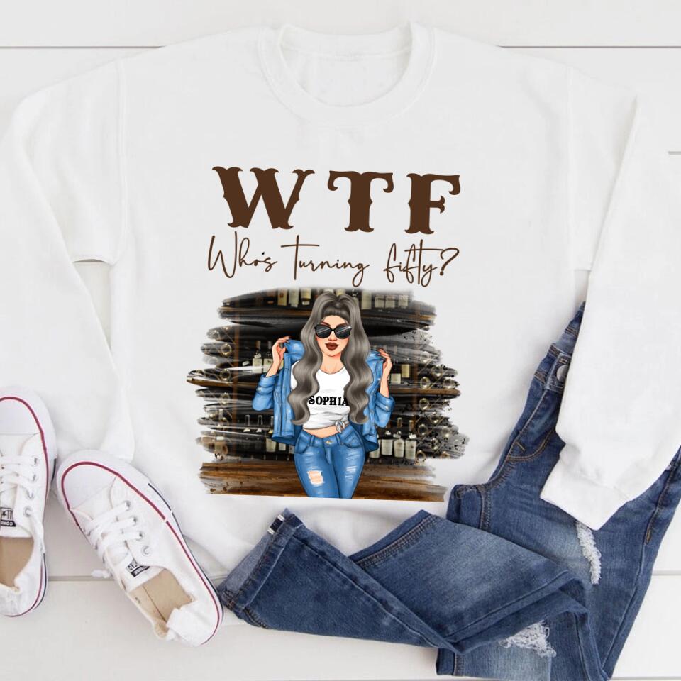 50th Birthday Shirts, Custom Birthday Shirts, Gifts For Women Turning 50, 50 And Fabulous Shirt, 50th Birthday Shirts For Her