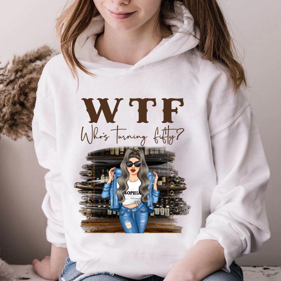 50th Birthday Shirts, Custom Birthday Shirts, Gifts For Women Turning 50, 50 And Fabulous Shirt, 50th Birthday Shirts For Her