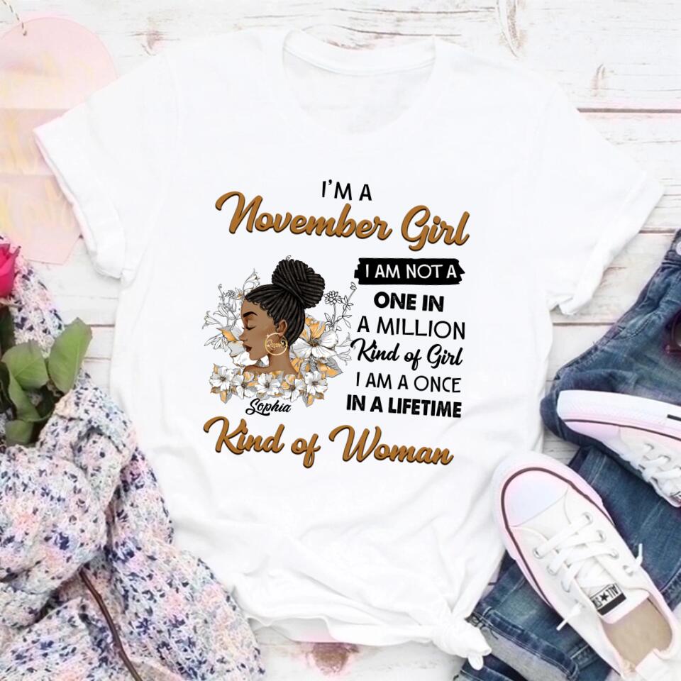 November Birthday Shirt, Custom Birthday Shirt, Queens are Born In November, November Birthday Shirts For Woman, November Birthday Gifts