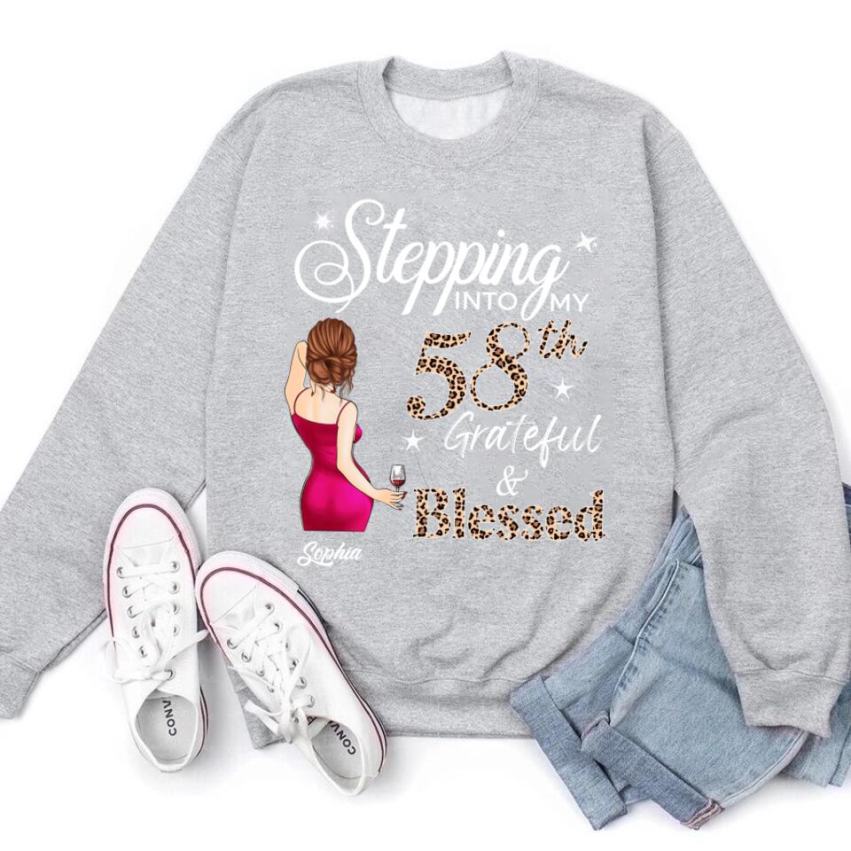 Stepping Into My 58th Birthday, Custom Birthday Shirts, Vintage 1964 Shirt, 58th Birthday Unique 58th Birthday Ideas