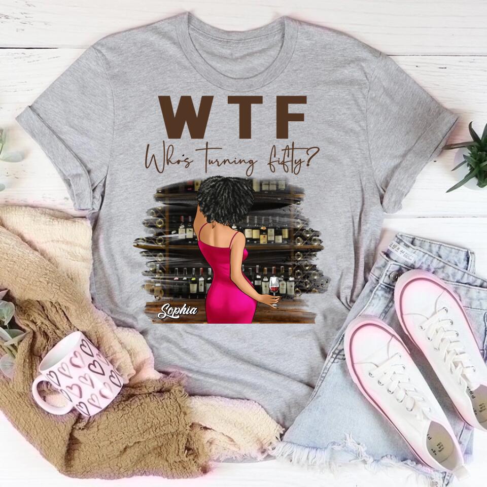 50th Birthday Shirts, Custom Birthday Shirts, Turning 50 Shirt, Gifts For Women Turning 50, 50 And Fabulous Shirt, 1975 Shirt, 50th Birthday Shirts For Her