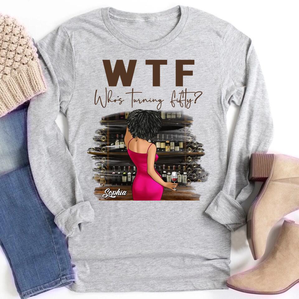 50th Birthday Shirts, Custom Birthday Shirts, Turning 50 Shirt, Gifts For Women Turning 50, 50 And Fabulous Shirt, 1975 Shirt, 50th Birthday Shirts For Her