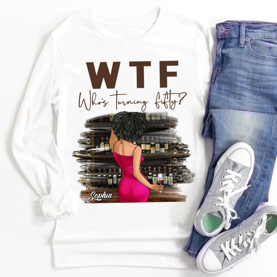 50th Birthday Shirts, Custom Birthday Shirts, Turning 50 Shirt, Gifts For Women Turning 50, 50 And Fabulous Shirt, 1975 Shirt, 50th Birthday Shirts For Her