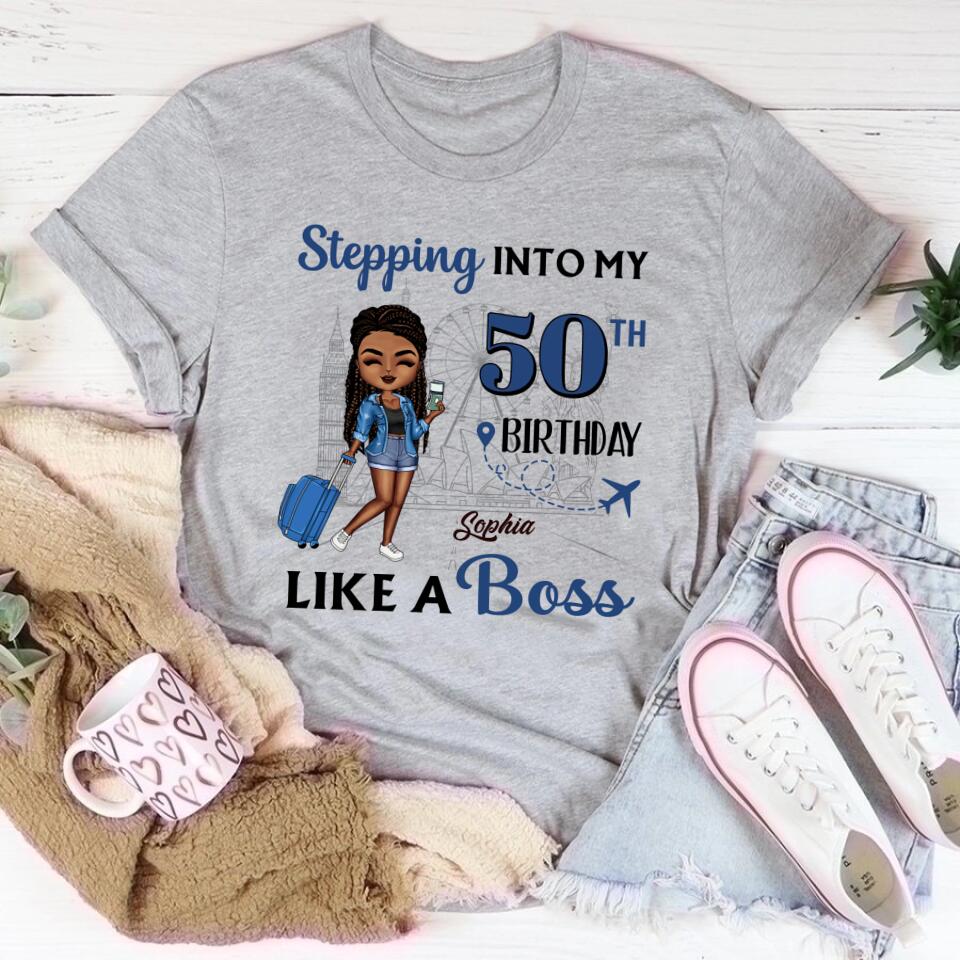 50th Birthday Shirts, Custom Birthday Shirts, Turning 50 Shirt, Gifts For Women Turning 50, 50 And Fabulous Shirt, 1975 Shirts, 50th Birthday Shirts For Her