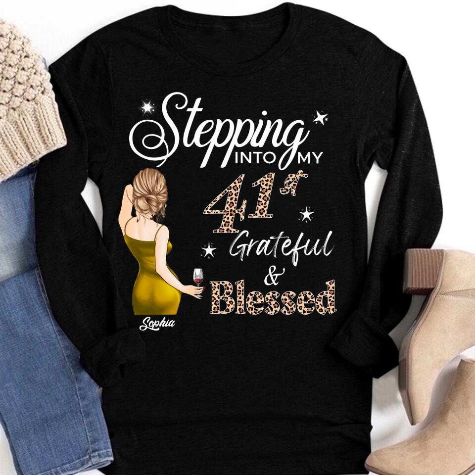 Stepping Into My 41st Birthday, Custom Birthday Shirts, Vintage 1982 Shirt, 41st Birthday Unique 41st Birthday Ideas