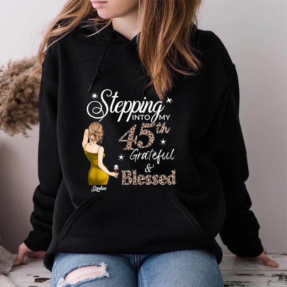 Stepping Into My 45th Birthday, Custom Birthday Shirts, Vintage 1978 Shirt, 45th Birthday Unique 45th Birthday Ideas