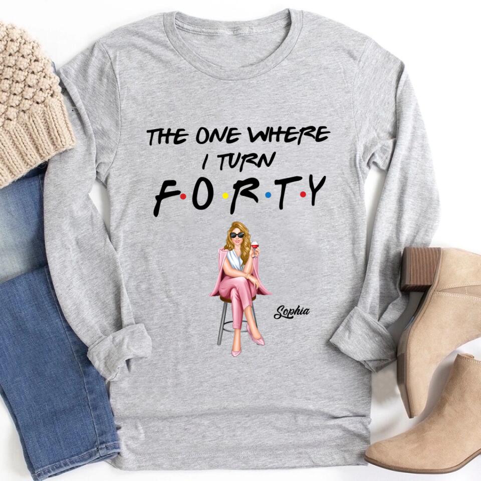 Chapter 40, Fabulous Since 1983 40th Birthday Unique T Shirt For Woman, Custom Birthday Shirt, Her Gifts For 40 Years Old , Turning 40 Birthday Cotton Shirt