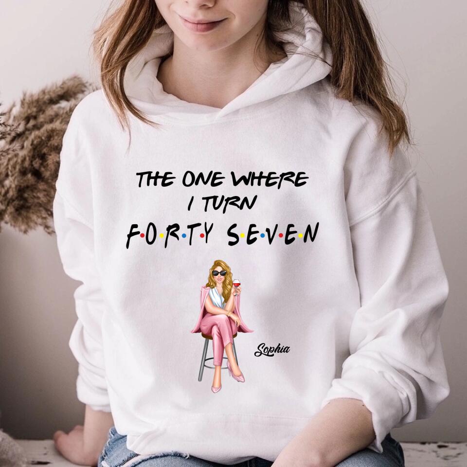 Chapter 47, Fabulous Since 1976 47th Birthday Unique T Shirt For Woman, Custom Birthday Shirt, Her Gifts For 47 Years Old , Turning 47 Birthday Cotton Shirt