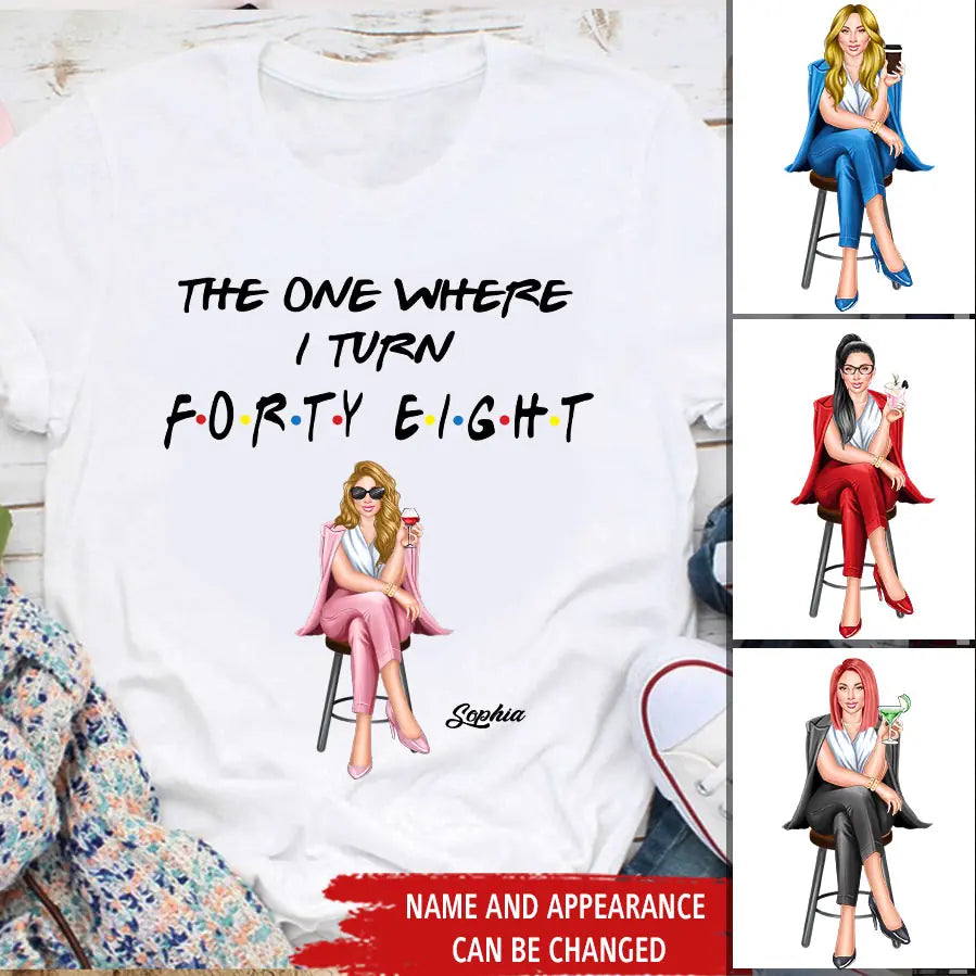 Chapter 47, Fabulous Since 1976 47th Birthday Unique T Shirt For Woman, Custom Birthday Shirt, Her Gifts For 47 Years Old , Turning 47 Birthday Cotton Shirt